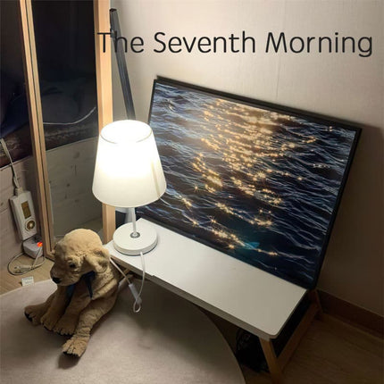 Korea ins sea waves shimmering decorative painting bedroom bedside hanging painting living room sofa background wall restaurant mural