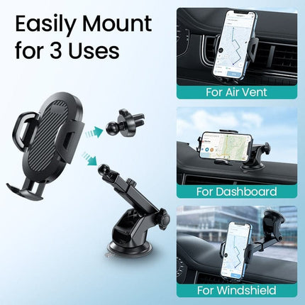 Sucker Car Phone Holder Mount Stand GPS Telefon Mobile Cell Support For iPhone 13 12 11 Pro Max X 7 8 Xiaomi Huawei Samsung