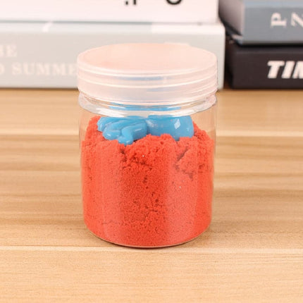 110g Dynamic Magic Sand Kids Toys Colorful Mars Space Sand Set Indoor Slime Charms Light Clay Set Play Educational Kids Gifts