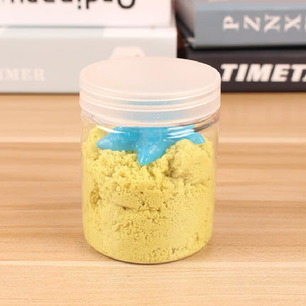 110g Dynamic Magic Sand Kids Toys Colorful Mars Space Sand Set Indoor Slime Charms Light Clay Set Play Educational Kids Gifts