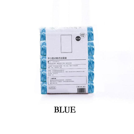 5 Rolls 1 pack 100Pcs Household Disposable Trash Pouch Kitchen Storage Garbage Bags Cleaning Waste Bag Plastic Bag
