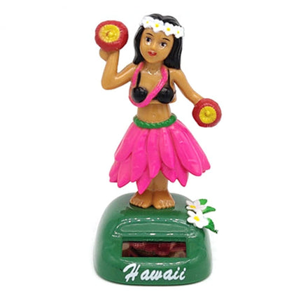 Solar Powered Dancing Flower Swinging Car Dashboard Ornaments Auto Interior Decoration Gifts Toy Car Decor Car Accessories
