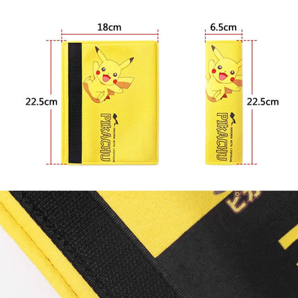 Super style JDM Cartoon car seat belt shoulder pads Short fleece safety belts for use in automobiles Personalized car decoration