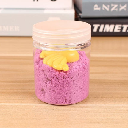 110g Dynamic Magic Sand Kids Toys Colorful Mars Space Sand Set Indoor Slime Charms Light Clay Set Play Educational Kids Gifts
