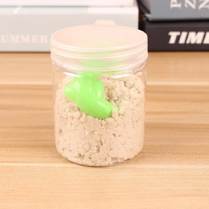 110g Dynamic Magic Sand Kids Toys Colorful Mars Space Sand Set Indoor Slime Charms Light Clay Set Play Educational Kids Gifts