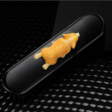 Car Phone Number Night Luminous Bulldog Temporary Parking Card Phone Number Car Plate Car Accessories Styling Car Sticker