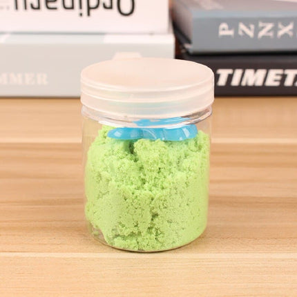 110g Dynamic Magic Sand Kids Toys Colorful Mars Space Sand Set Indoor Slime Charms Light Clay Set Play Educational Kids Gifts