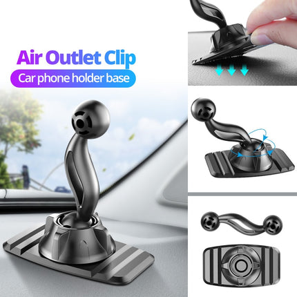 Universal Car Air Vent Clip Upgrade 17mm Ball Head for Magnetic Car Phone Holder Gravity Support Stand Mount Car Charger Bracket