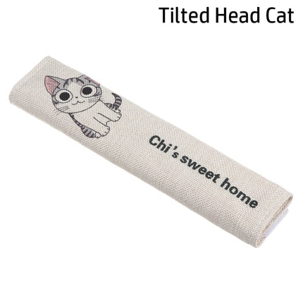 Cartoon Car Seat Belt Cover Universal Auto Seat Belt Shoulder Pad Warm Flannel Interior Seat Cushion Protector Safety Protection