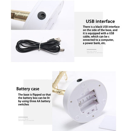 Tabletop Bonsai Lamp Tree Lamp DIY Artificial Light Tree Light Touch Switch Battery USB Operated LED Night Light Bedroom Decor