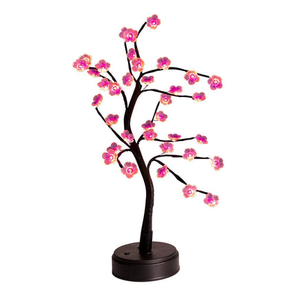 Tabletop Bonsai Lamp Tree Lamp DIY Artificial Light Tree Light Touch Switch Battery USB Operated LED Night Light Bedroom Decor