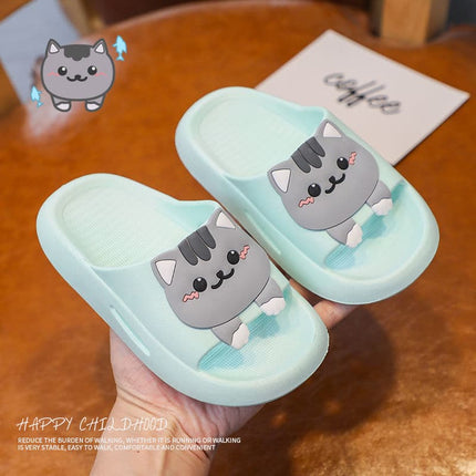 Pink Rabbit Children's Slippers Summer Non-slip Bath Cartoon Household Children Bunny Slipper for Teenage Girls and Boys Slipper
