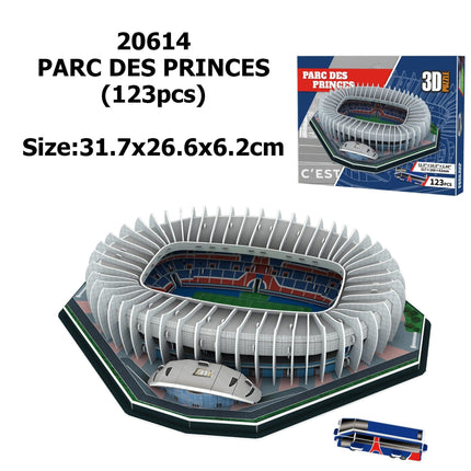 Miniature Football Field 3D DIY Puzzle World Famous Stadiums Models Football Game Peripheral Toys Fans Birthday Toys Gifts DDJ