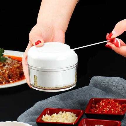 Multi-function Garlic Grinding Chopper Manual Garlic Press Food Vegetables Cutter Meat Grinder Kitchen Accessories Garlic Cutter