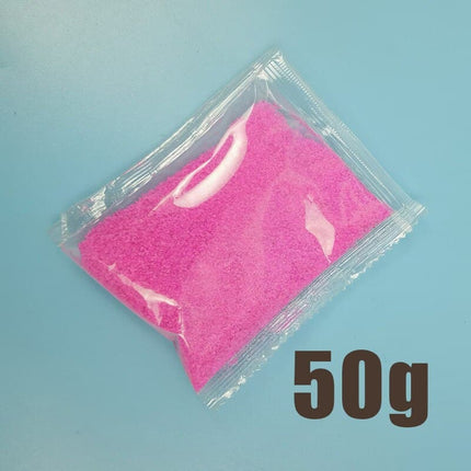50g Magic Sand DIY Handmade Toys Amazing Space Sands Not Wet Slime Molding Hydrophobic Sand Toys for Children Kids Magic Gift