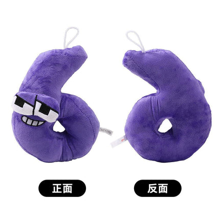 Alphabet Lore Plush Toys English Numbr Letter Stuffed Animal Plushie Doll Toys Gift For Kid Children Educational Birthday Gifts