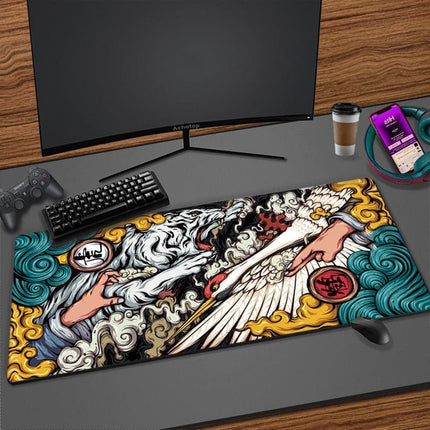 Large Mouse Pad Chinese Dragon Gaming Accessories HD Print Office Computer Keyboard Mousepad XXL PC Gamer Laptop Desk Mat 100x50