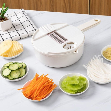 Multi-Function Salad Uten Vegetable Chopper Carrots Potatoes Manually Cut Shred Grater For Kitchen Convenience Vegetable Tool