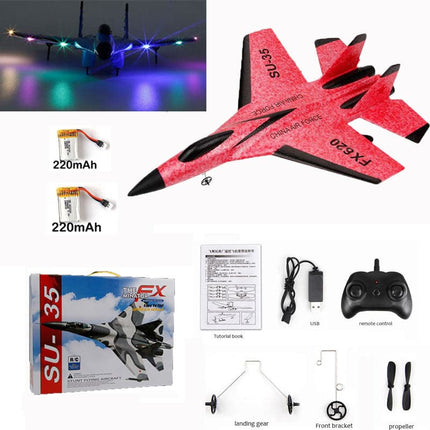 800mAh SU-35 Enhanced Edition Large Battery RC Plane Avion RC Flying Model Gliders Kids Remote Control Airplane Child Toys Gifts