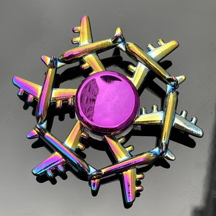 Metal Rainbow Fidget Spinner EDC Hand Spinner Anti-Anxiety Toy for Spinners Focus Relief Stress ADHD Finger Spinner Kids Toys