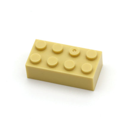 40pcs DIY Building Blocks Thick Figures Bricks 2x4 Dots Educational Creative Size Compatible With 3001 Plastic Toys for Children