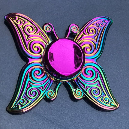 Metal Rainbow Fidget Spinner EDC Hand Spinner Anti-Anxiety Toy for Spinners Focus Relief Stress ADHD Finger Spinner Kids Toys