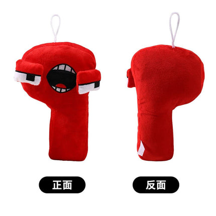 Alphabet Lore Plush Toys English Numbr Letter Stuffed Animal Plushie Doll Toys Gift For Kid Children Educational Birthday Gifts