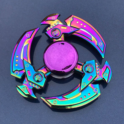 Metal Rainbow Fidget Spinner EDC Hand Spinner Anti-Anxiety Toy for Spinners Focus Relief Stress ADHD Finger Spinner Kids Toys