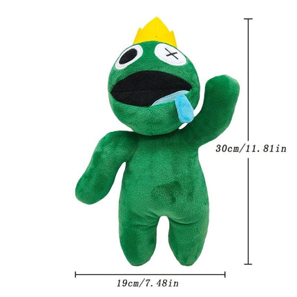 Rainbow Friends Plush Toy Doors Figure Cartoon Doll Kawaii Blue Monster Soft Stuffed Animal Toys Children Christmas Gifts