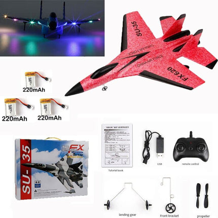 800mAh SU-35 Enhanced Edition Large Battery RC Plane Avion RC Flying Model Gliders Kids Remote Control Airplane Child Toys Gifts
