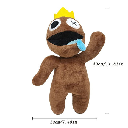 Rainbow Friends Plush Toy Doors Figure Cartoon Doll Kawaii Blue Monster Soft Stuffed Animal Toys Children Christmas Gifts