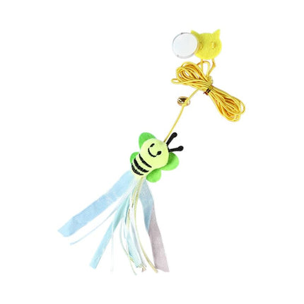 Interactive Cat Toy Hanging Simulation Cat Toy Funny Self-hey Interactive Toy for Kitten Playing Teaser Wand Toy Cat Supplies