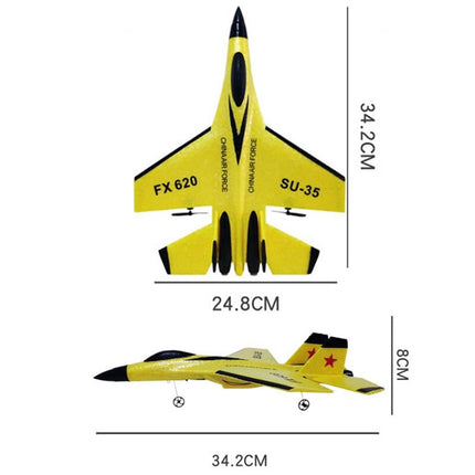 800mAh SU-35 Enhanced Edition Large Battery RC Plane Avion RC Flying Model Gliders Kids Remote Control Airplane Child Toys Gifts