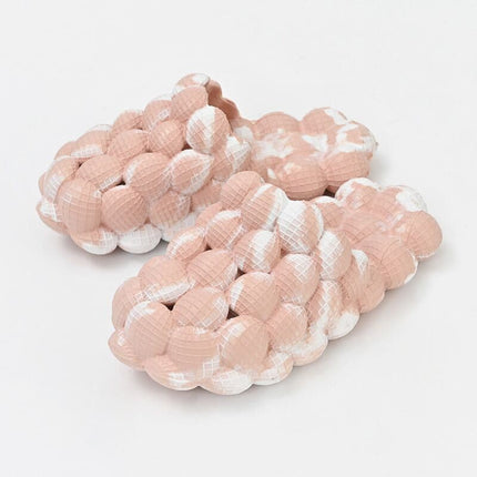 2022 Summer Women Fashion Personality Indoor Home bathroom Massage Bubble Slide Men Lady Outdoor Beach Thick Sole Bubble Slipper