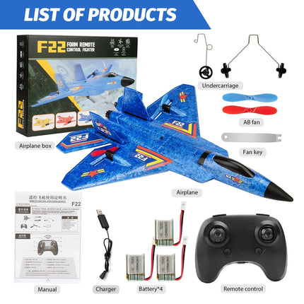 RC Aircraft SU27 Plane 2.4G Radio Control Glider Remote Controlled Fighter Plane Foam Airplane Model Toys for Children Boys