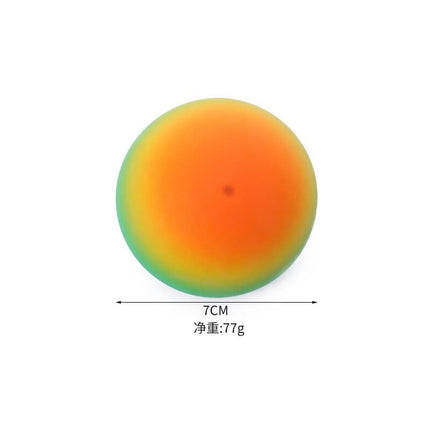 Glitter Foam Led Colored Bead Grape Vent Ball Antistress Stress Relief Fidget Toy Squishy Stressball Ball with Balls Inside