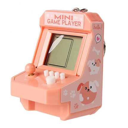 Retro Mini Games Player  Built-in 26 Games Portable Handheld Gaming Console Classic Game Machine With Keychain Console Toys Gift