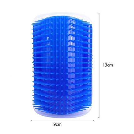 Pet Cat Brush Massage Device Hair Removal Combs Cat Toys Plastic Scratch Bristles Arch Massager Self Grooming Cat Scratcher