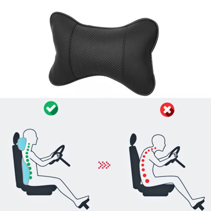 Car Seats Neck Pillow Breathable Auto Head Neck Rest Cushion Relax Neck Support Cervical Headrest Comfortable Soft Car Pillow