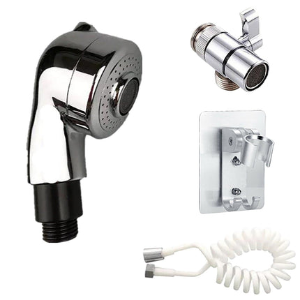 Home Bathroom Sink Faucet Sprayer Water Tap Extension Nozzle Adjustable Shower Set Sucker Wall-mounted Convenient To Install