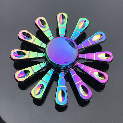 Metal Rainbow Fidget Spinner EDC Hand Spinner Anti-Anxiety Toy for Spinners Focus Relief Stress ADHD Finger Spinner Kids Toys