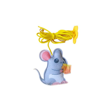 Interactive Cat Toy Hanging Simulation Cat Toy Funny Self-hey Interactive Toy for Kitten Playing Teaser Wand Toy Cat Supplies