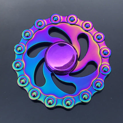 Metal Rainbow Fidget Spinner EDC Hand Spinner Anti-Anxiety Toy for Spinners Focus Relief Stress ADHD Finger Spinner Kids Toys