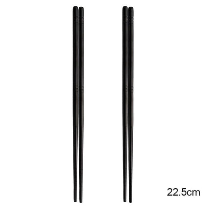 Reusable Sushi Chopsticks Set 304 Stainless Steel Non-Slip Japanese Food Chinese Korean Metal Chop Sticks Dishwasher Safe