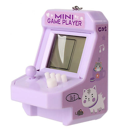 Retro Mini Games Player  Built-in 26 Games Portable Handheld Gaming Console Classic Game Machine With Keychain Console Toys Gift