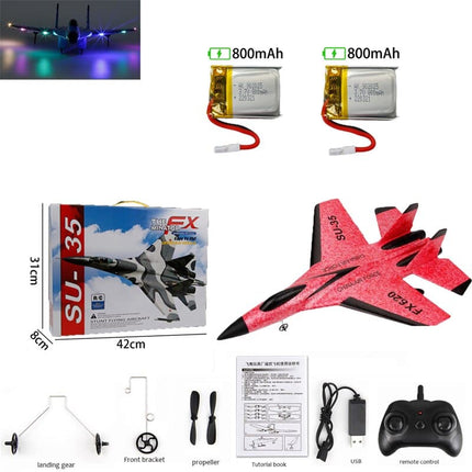 800mAh SU-35 Enhanced Edition Large Battery RC Plane Avion RC Flying Model Gliders Kids Remote Control Airplane Child Toys Gifts