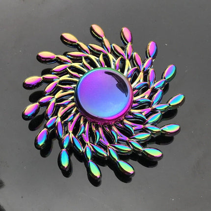 Metal Rainbow Fidget Spinner EDC Hand Spinner Anti-Anxiety Toy for Spinners Focus Relief Stress ADHD Finger Spinner Kids Toys
