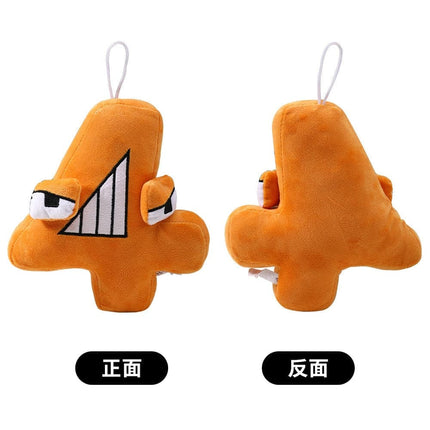 Alphabet Lore Plush Toys English Numbr Letter Stuffed Animal Plushie Doll Toys Gift For Kid Children Educational Birthday Gifts