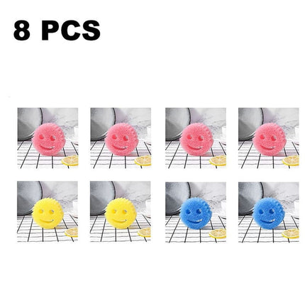 8/4PCS Creativity Household Magic Dishwashing Sponge Kitchen Bathroom Migic Cleaning Wipe Strong Scouring Pad Miracle Sponge