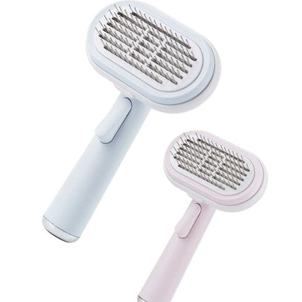 5 in 1 Pet Grooming Kit Dog Pin Brush Cat Dematting Rake Pets Deshedding Combs Animal Bath Massage Brushes Puppy Bristle Slicker